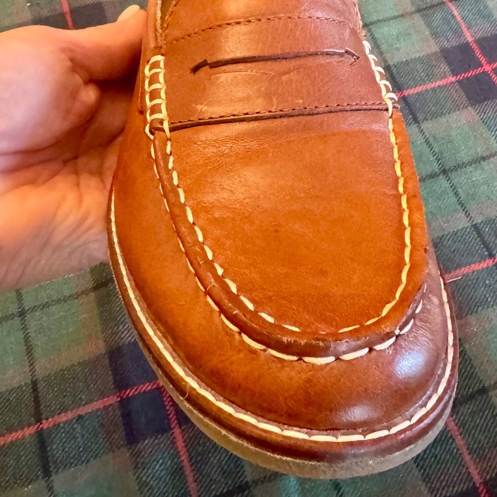 Classic Brown Leather Loafers - Picture 2 of 7
